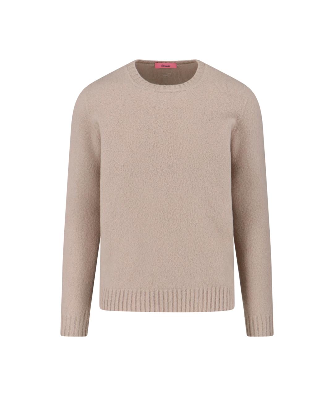 Drumohr Бежевый шерстяной джемпер / свитер, фото 1