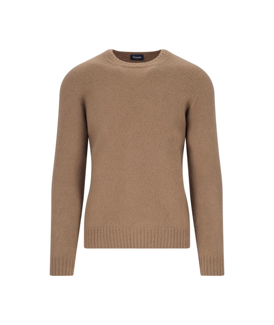 Drumohr Коричневый шерстяной джемпер / свитер, фото 1