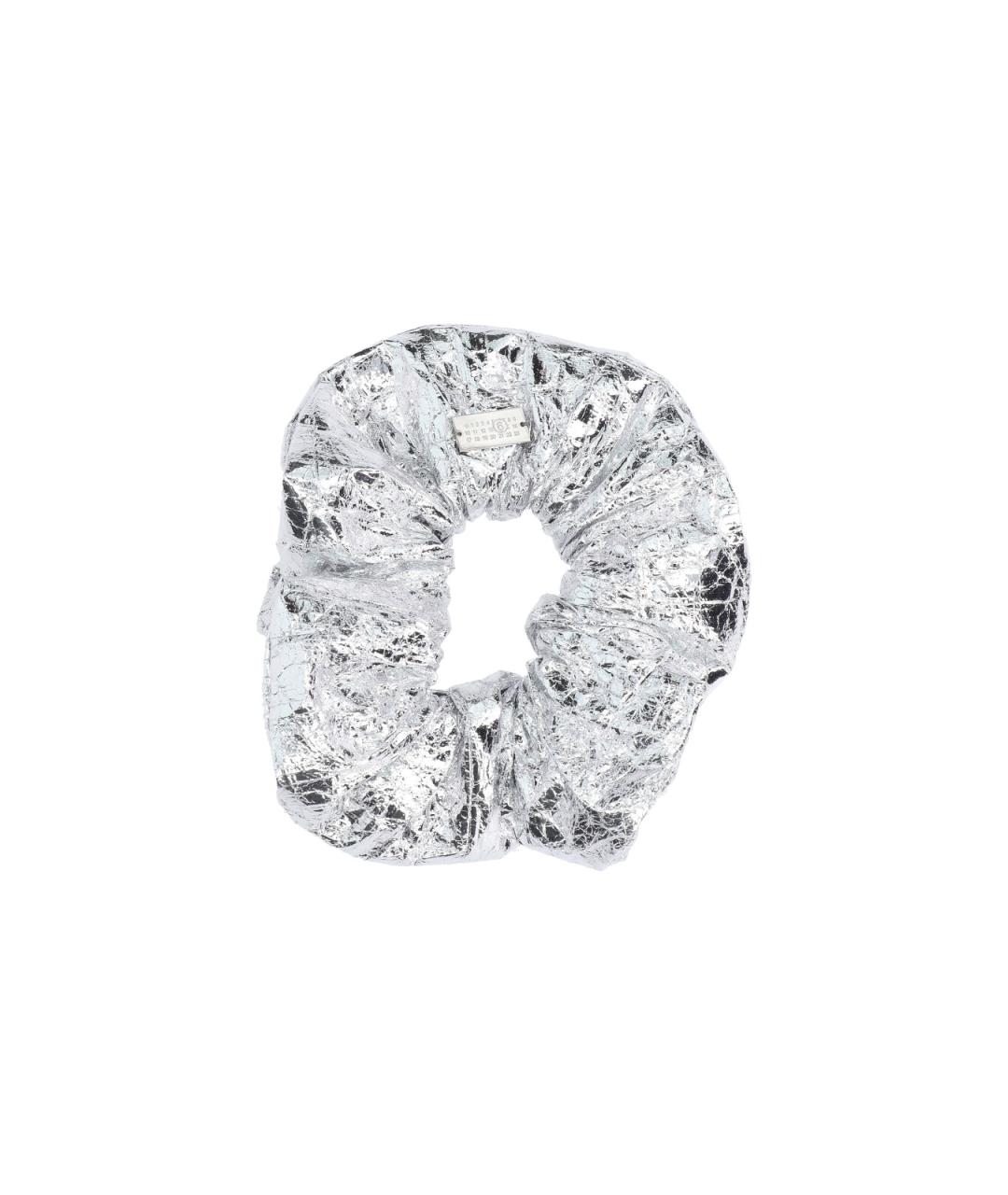 MM6 MAISON MARGIELA Серебряная резинка, фото 4
