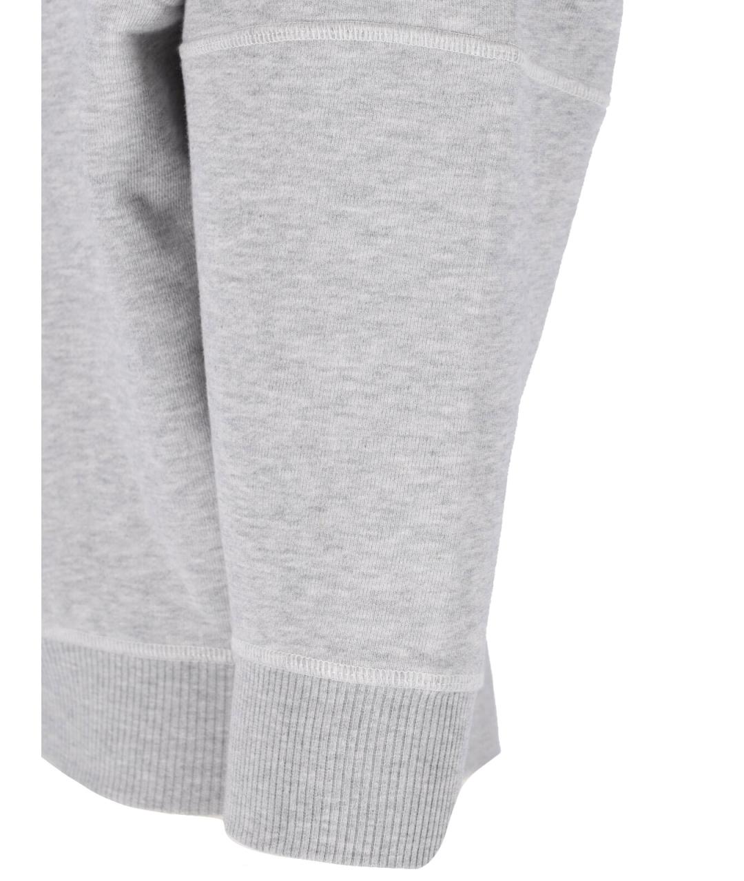 VIVIENNE WESTWOOD Серый хлопковый джемпер / свитер, фото 5