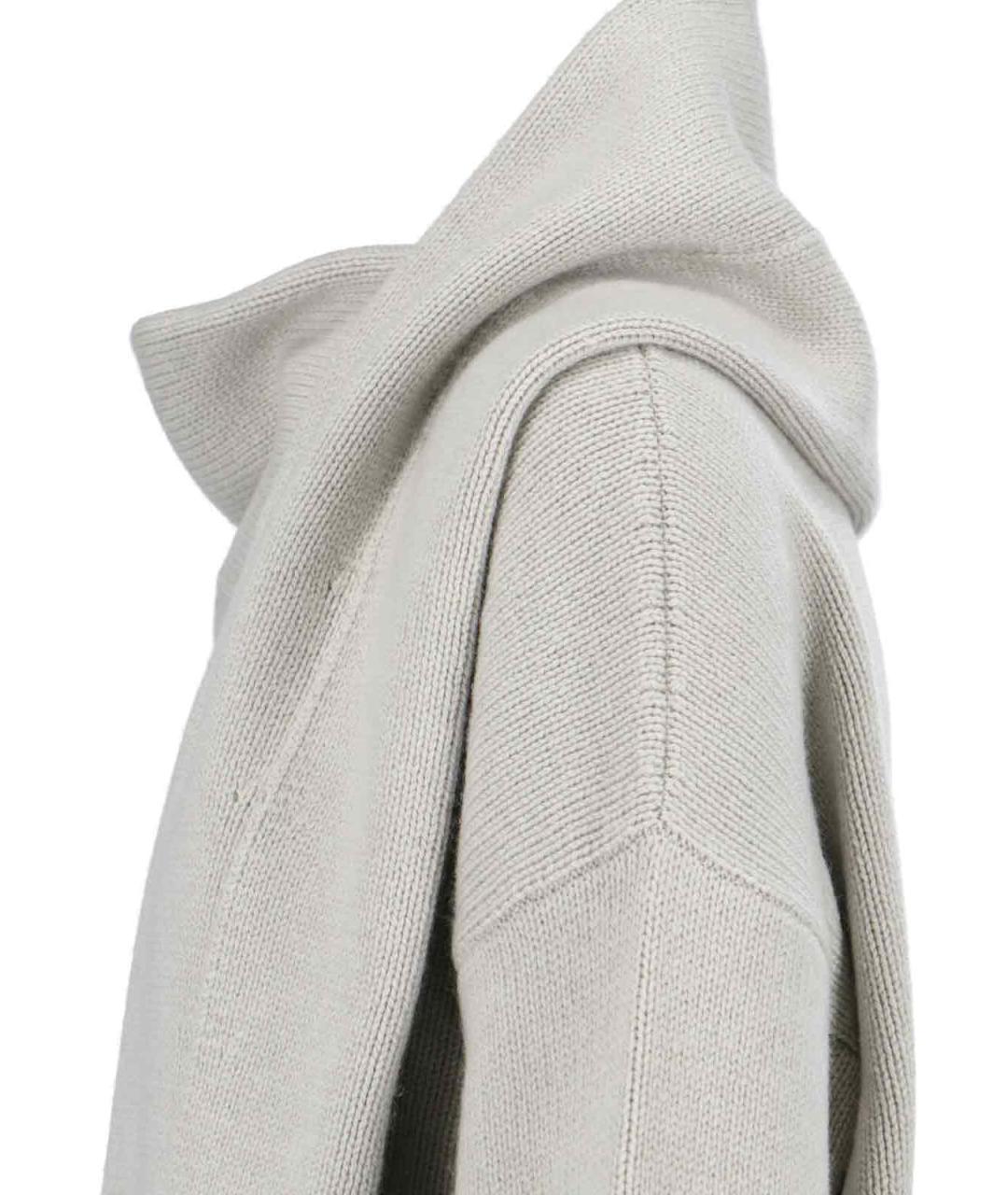 CALVIN KLEIN Серый кашемировый джемпер / свитер, фото 4