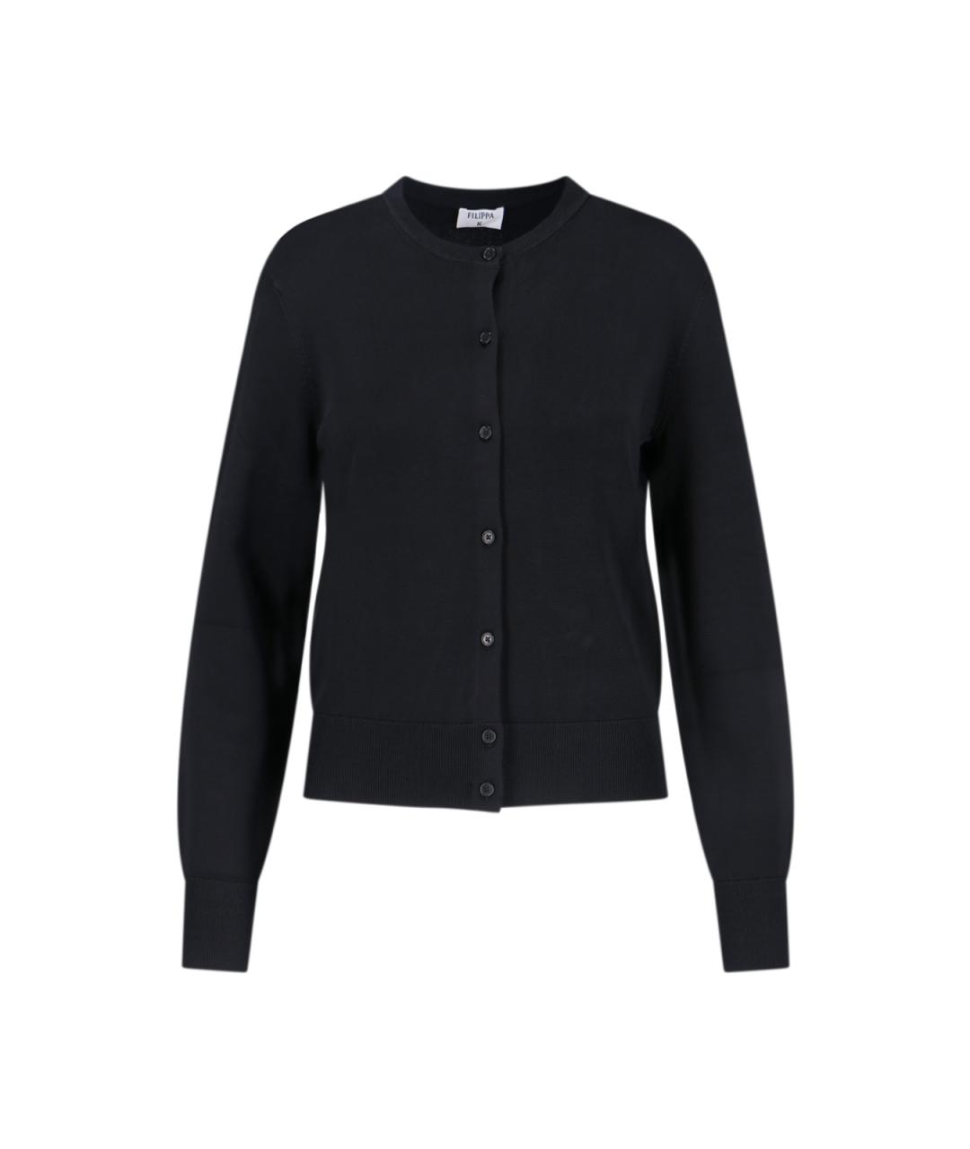 FILIPPA K Черный вискозный кардиган, фото 1