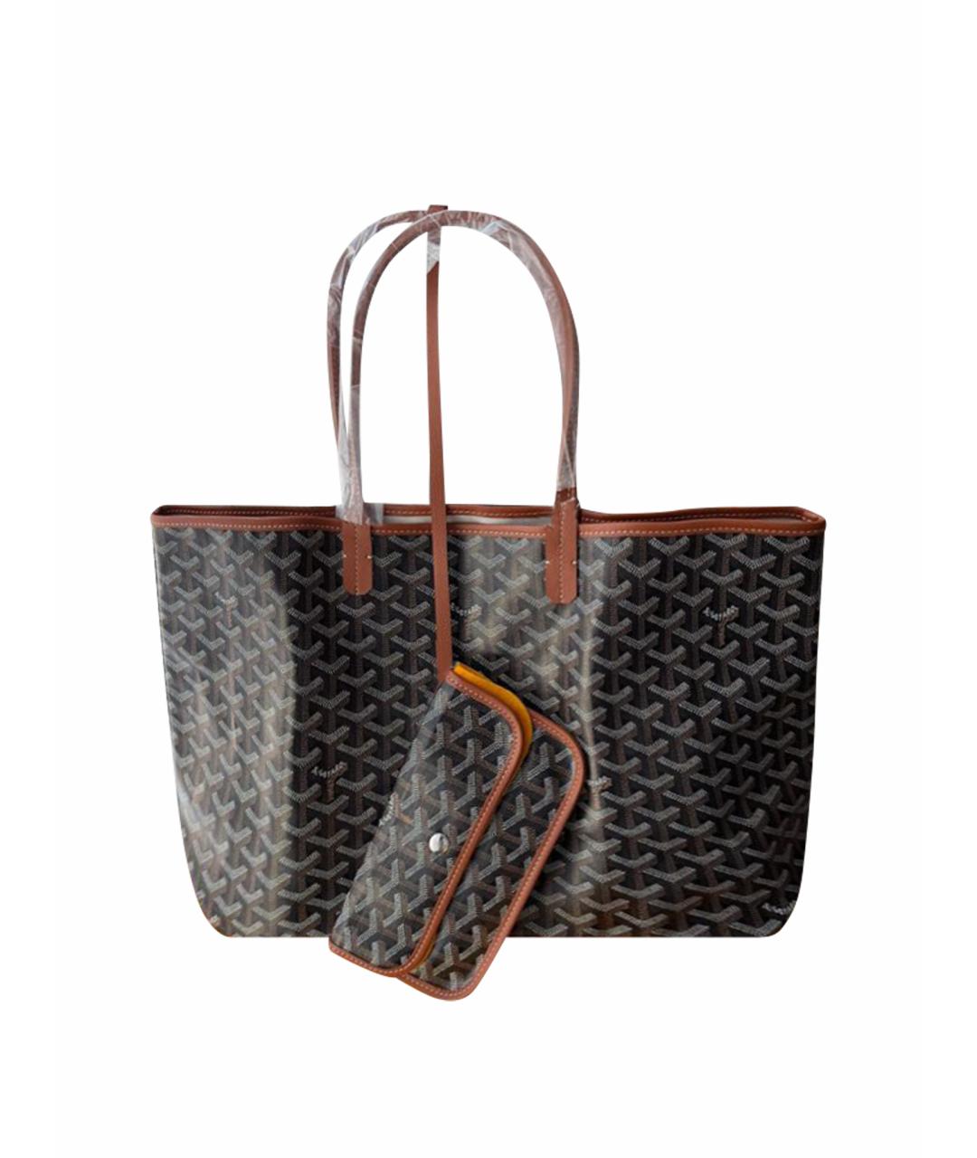 GOYARD Коричневая сумка тоут, фото 1