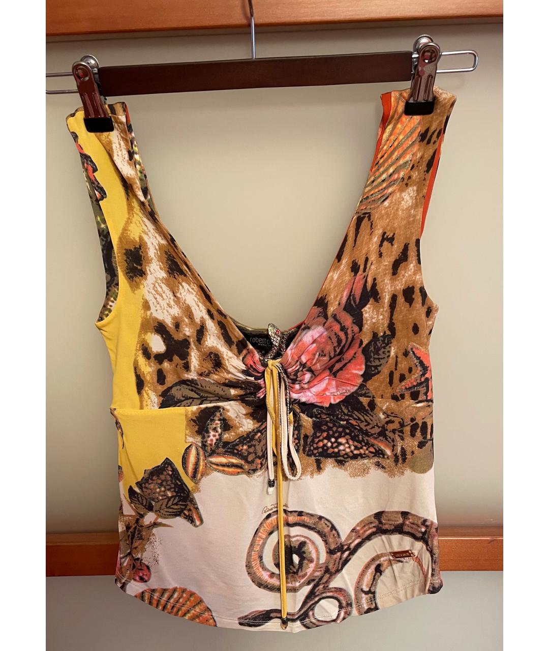 ROBERTO CAVALLI Мульти вискозная блузы, фото 7