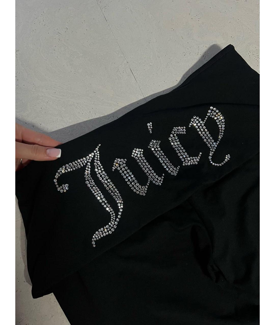 JUICY COUTURE Черный хлопковый спортивные костюмы, фото 7