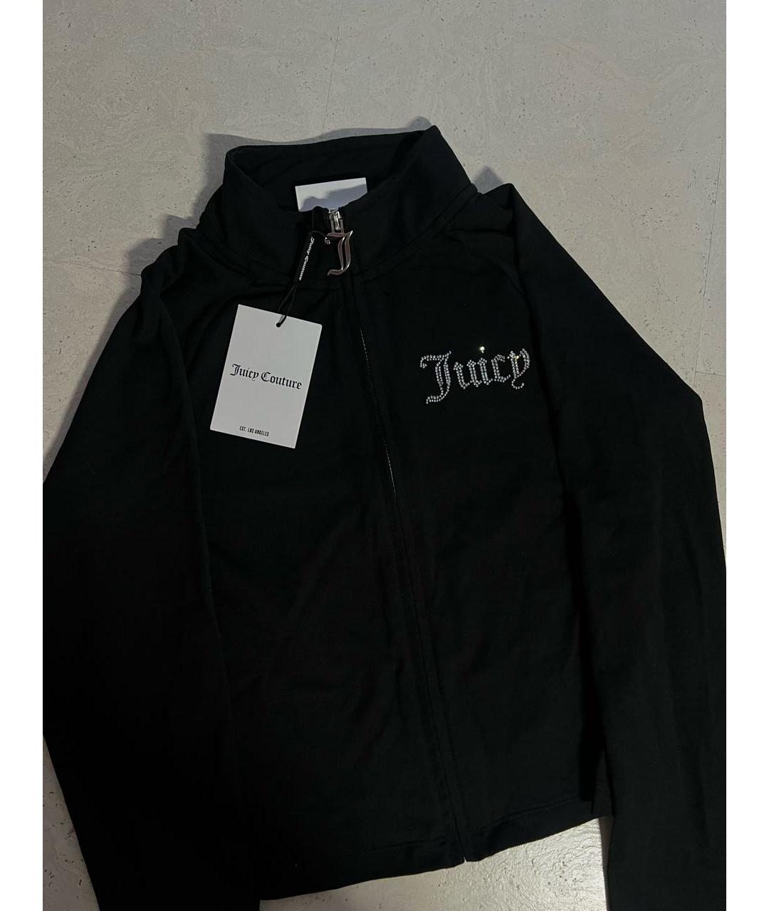 JUICY COUTURE Черный хлопковый спортивные костюмы, фото 4