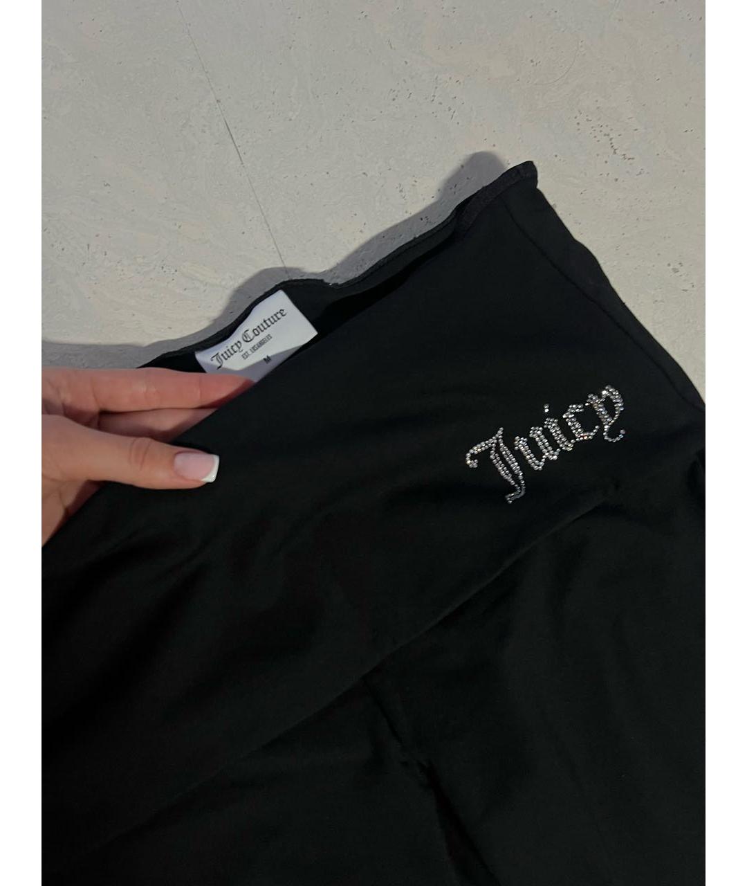JUICY COUTURE Черный хлопковый спортивные костюмы, фото 6