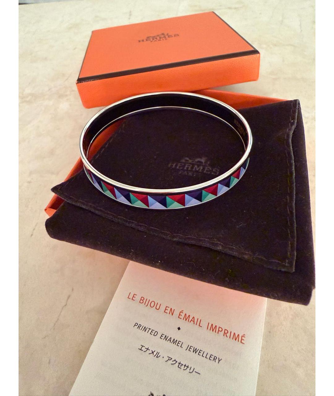 HERMES Мульти металлический браслет, фото 5