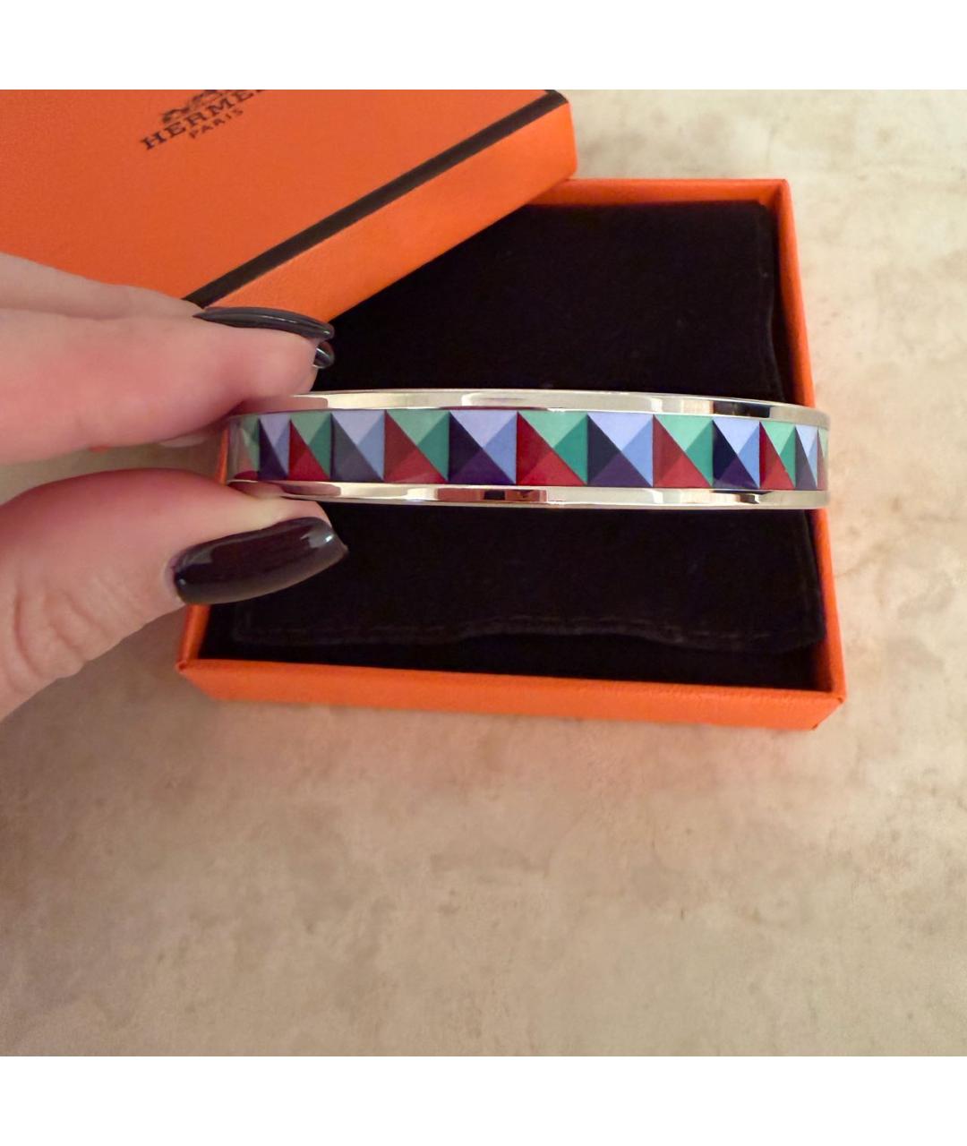 HERMES Мульти металлический браслет, фото 6