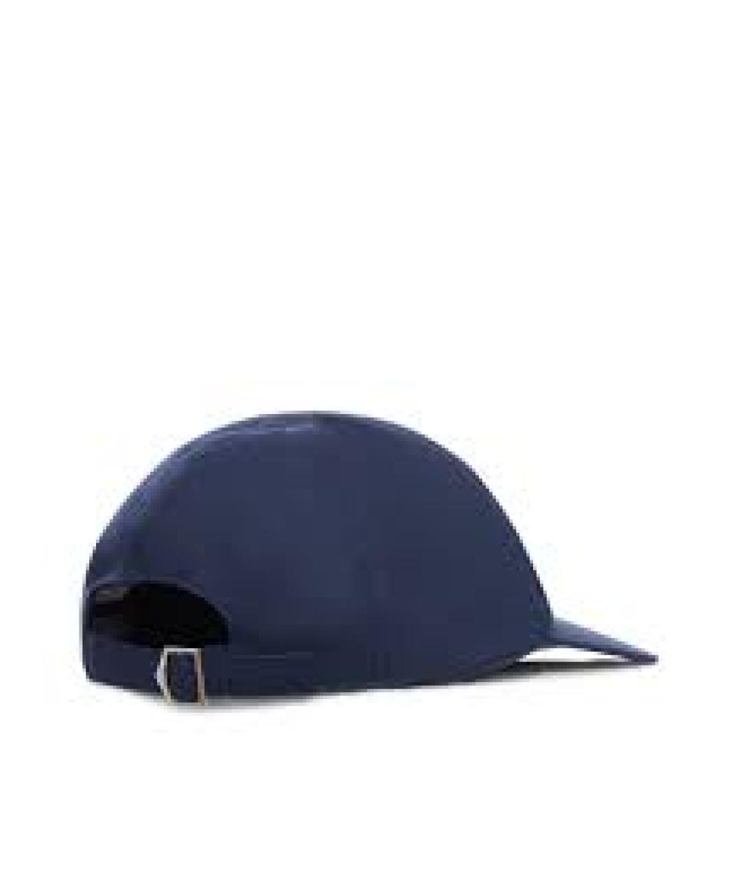 CHRISTIAN DIOR Синяя хлопковая кепка/бейсболка, фото 2