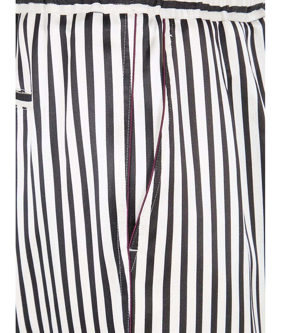 TOM FORD Черные шелковые повседневные брюки, фото 3