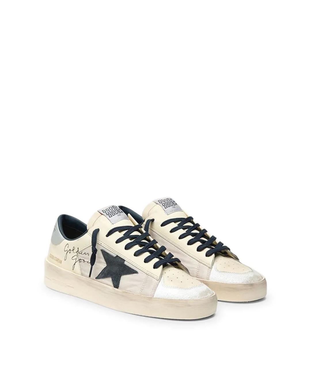 GOLDEN GOOSE DELUXE BRAND Мульти кожаные низкие кроссовки / кеды, фото 2