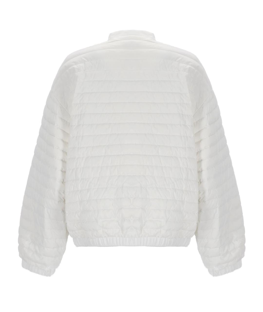 MOORER Белая полиамидовая куртка, фото 2