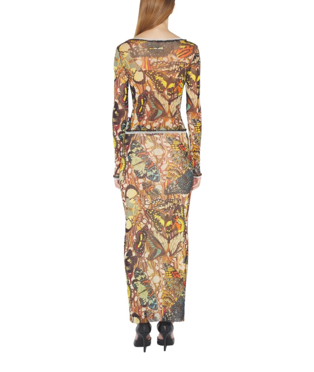 JEAN PAUL GAULTIER Мульти полиамидовый кардиган, фото 3