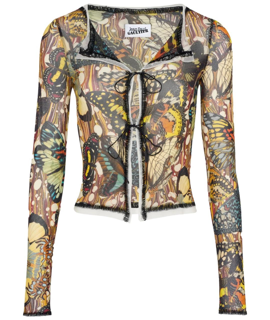JEAN PAUL GAULTIER Мульти полиамидовый кардиган, фото 1