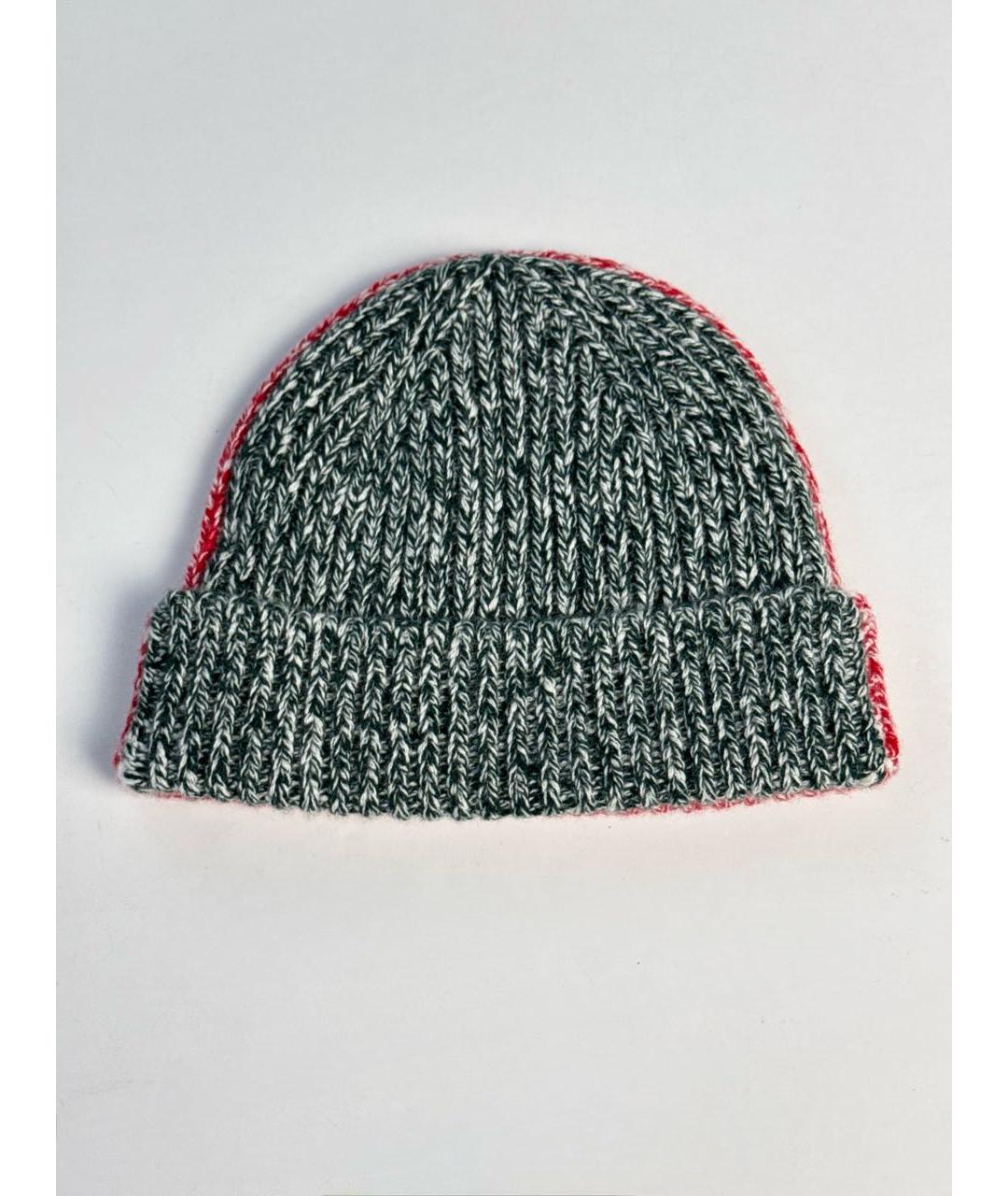 BURBERRY Мульти кашемировая шапка, фото 5