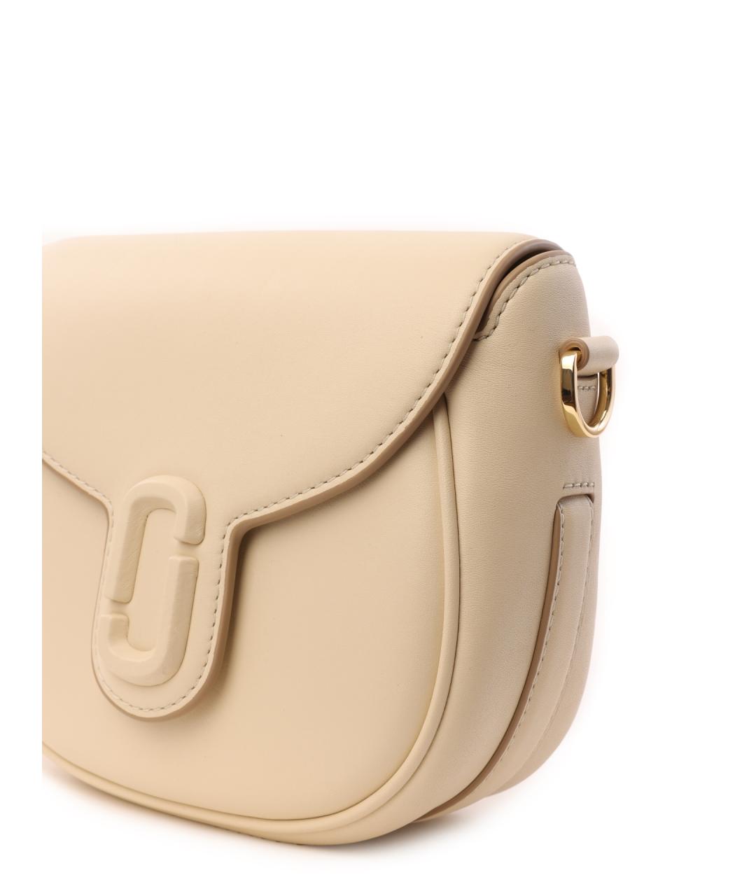 MARC JACOBS Бежевая кожаная сумка через плечо, фото 6