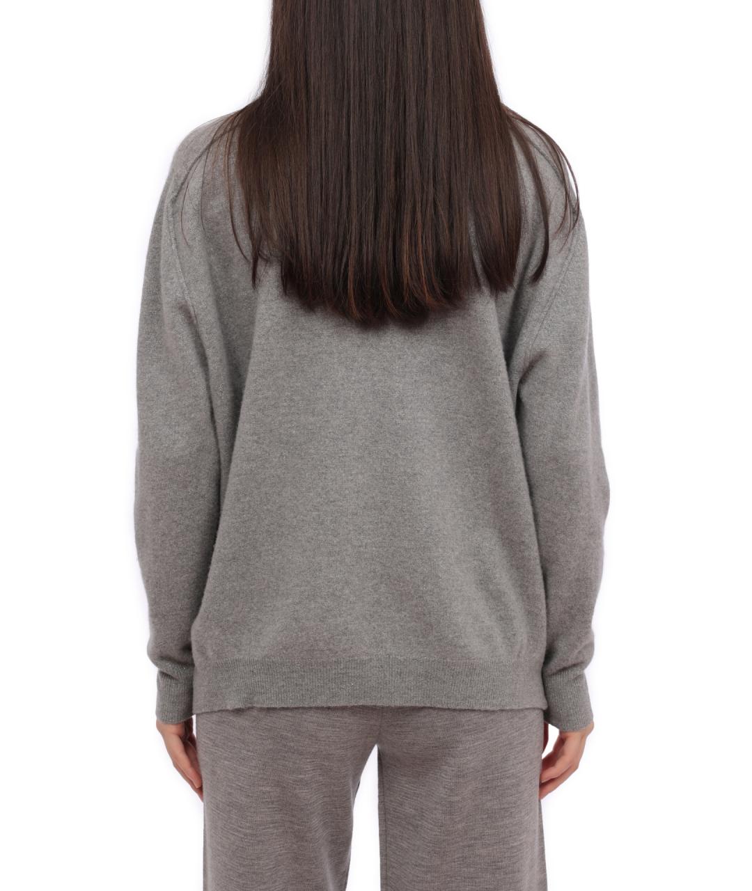 PESERICO Серая водолазка, фото 5