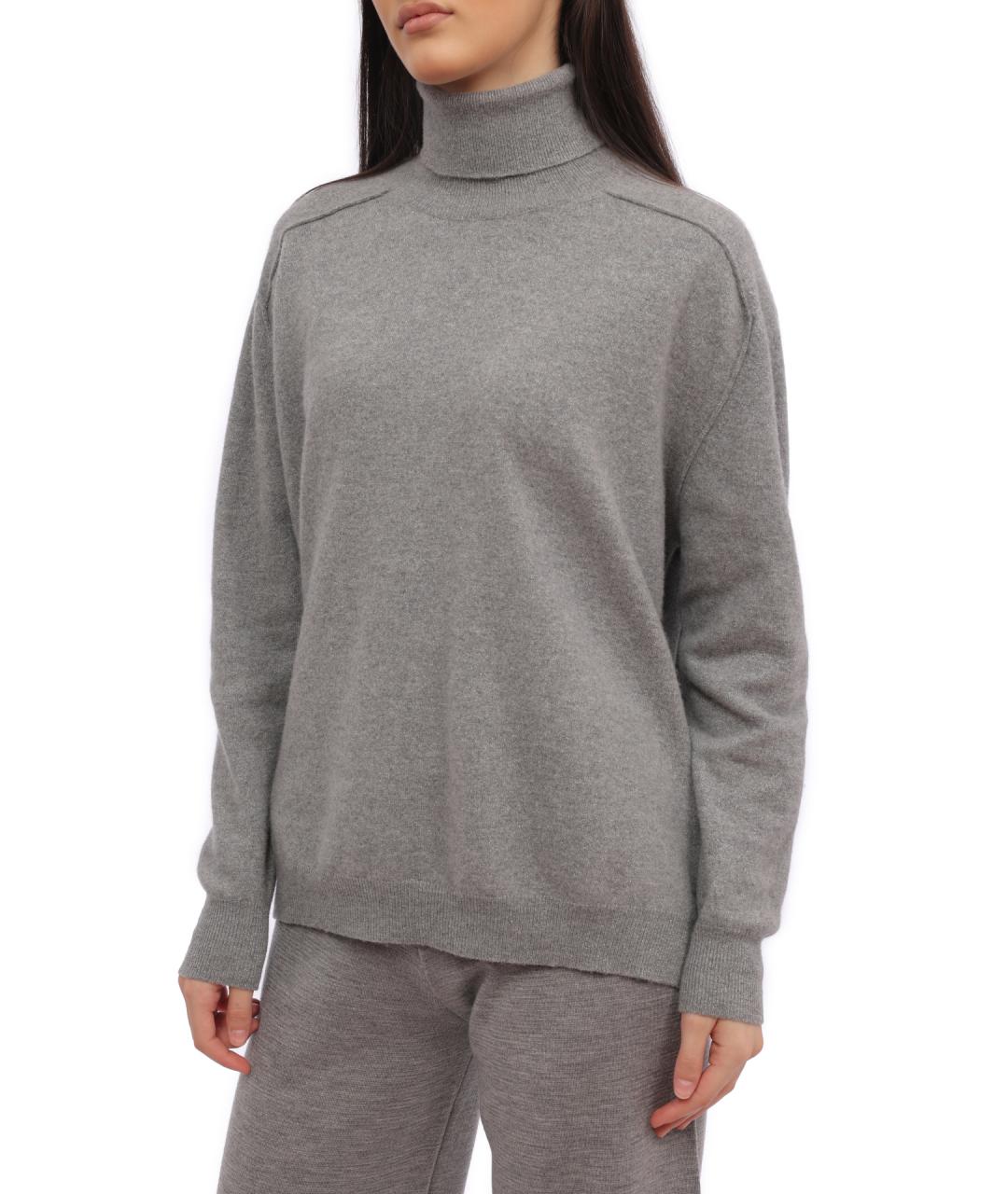 PESERICO Серая водолазка, фото 1