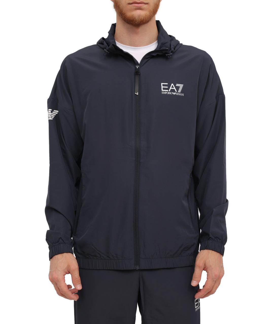 EA7 Синий повседневный костюм, фото 2