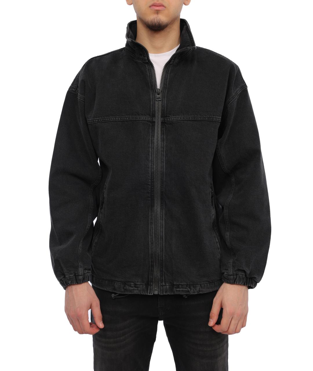 HUGO Антрацитовая хлопковая куртка, фото 1