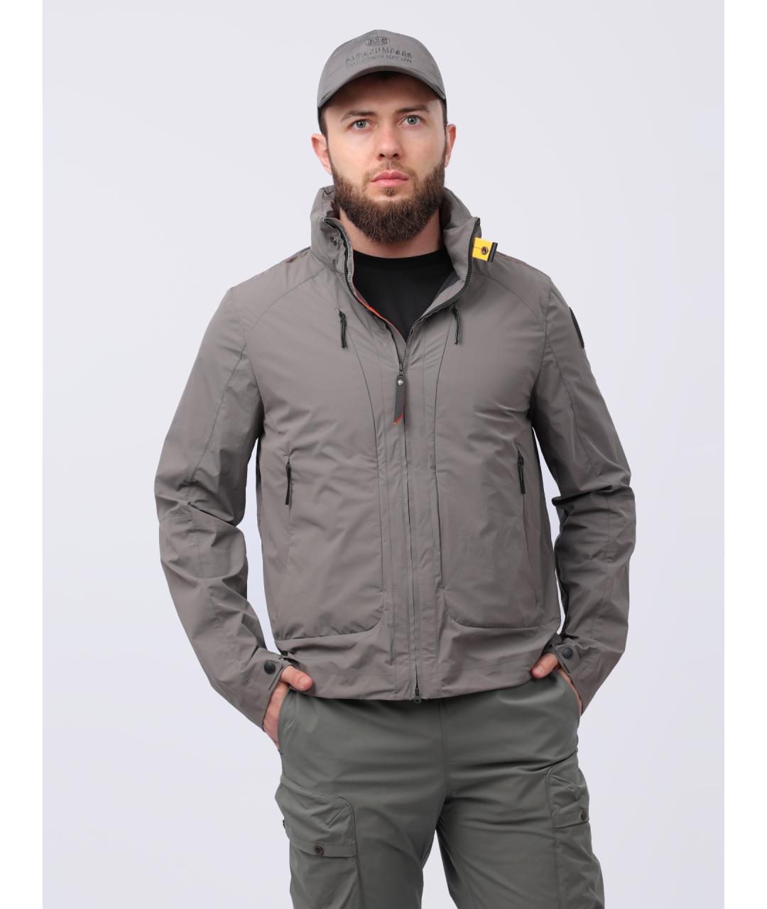 PARAJUMPERS Серая полиамидовая куртка, фото 7