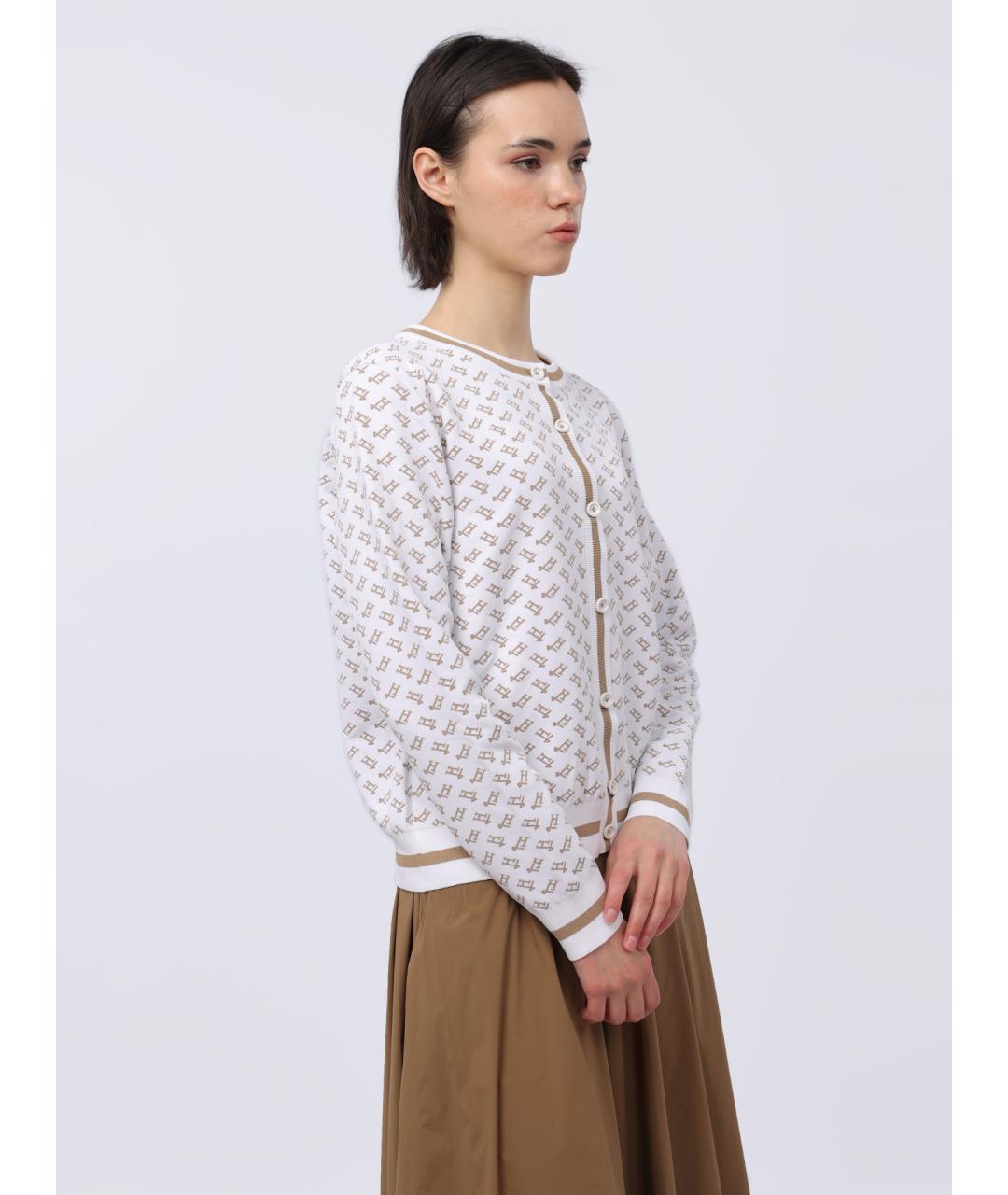 HERNO Белый кардиган, фото 4