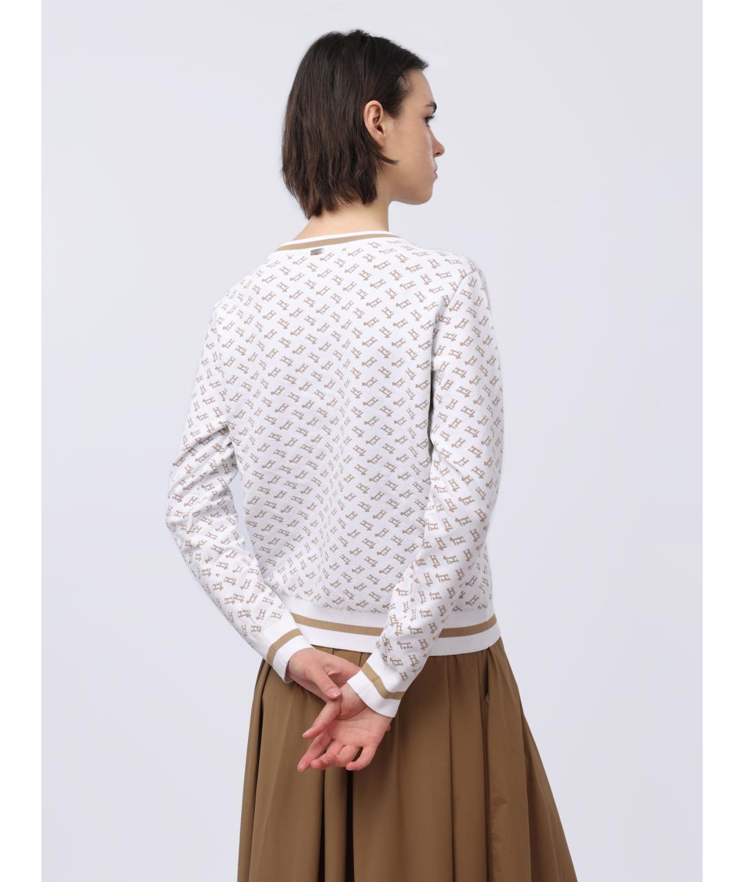 HERNO Белый кардиган, фото 5