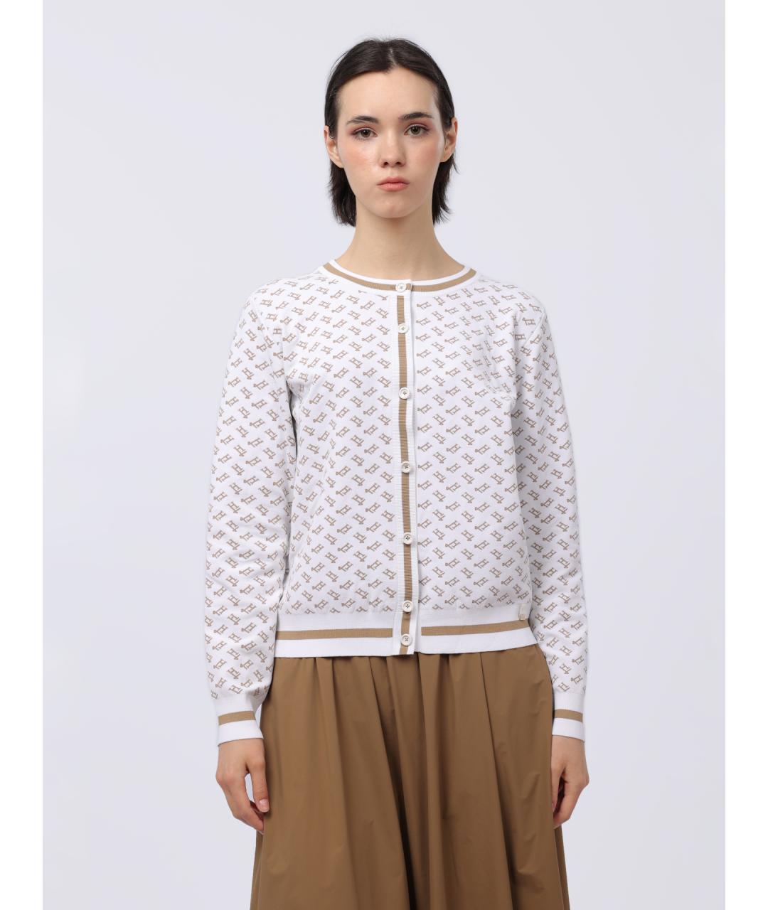 HERNO Белый кардиган, фото 6