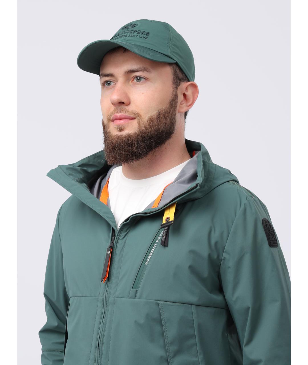 PARAJUMPERS Зеленая полиамидовая куртка, фото 4