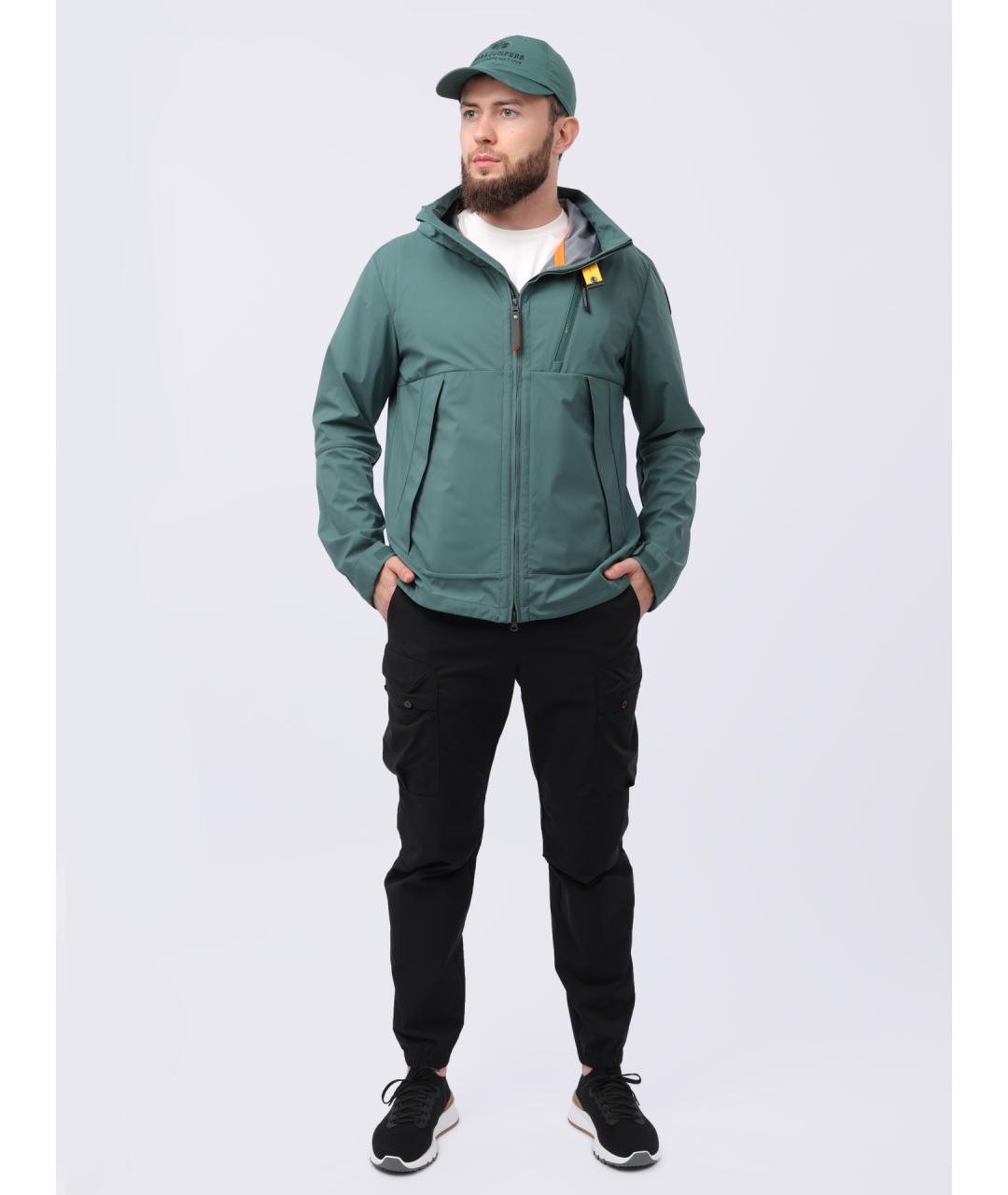 PARAJUMPERS Зеленая полиамидовая куртка, фото 2