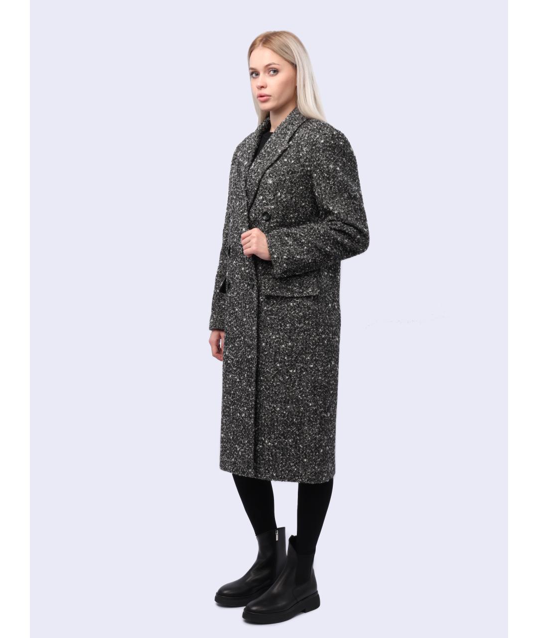 LIU JO Серое пальто, фото 3