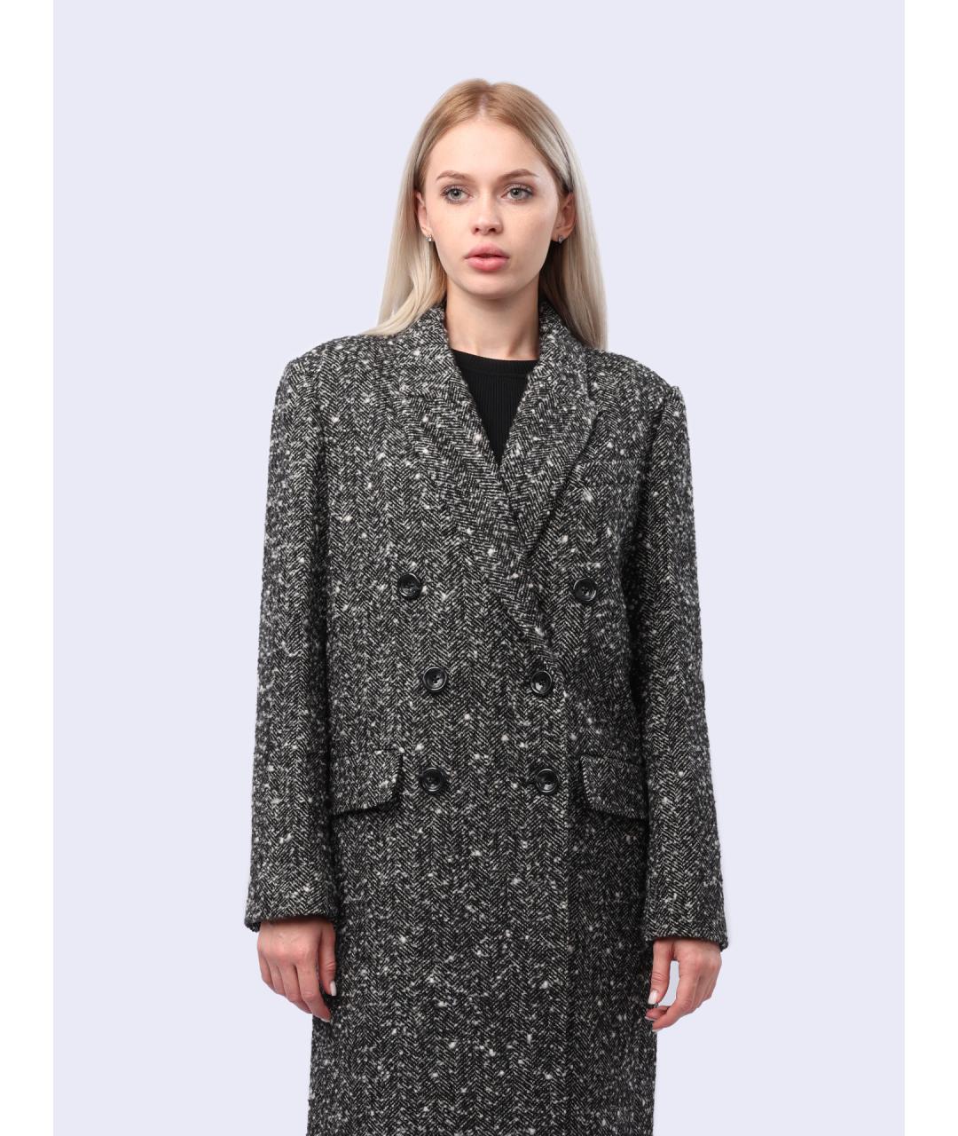 LIU JO Серое пальто, фото 2