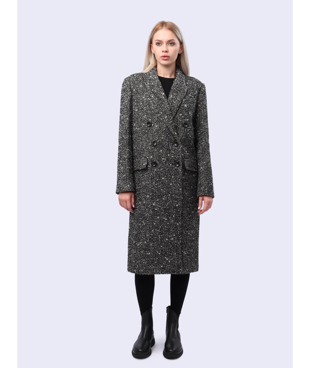 LIU JO Серое пальто, фото 5