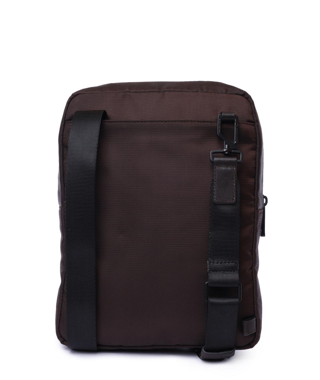 PIQUADRO Коричневая сумка на плечо, фото 4