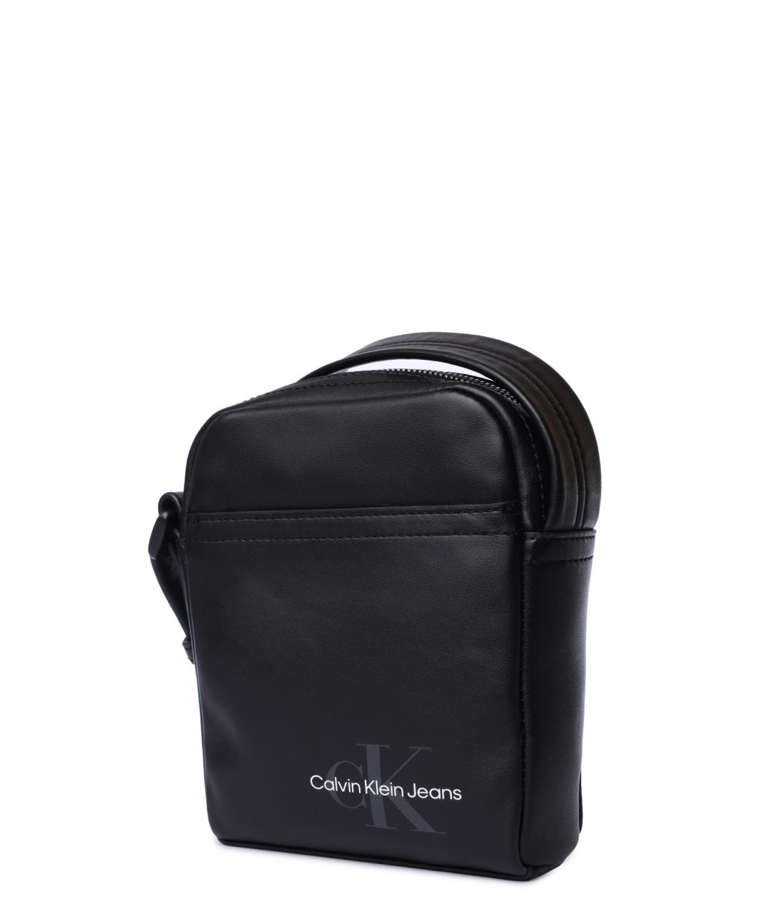 CALVIN KLEIN Черная сумка на плечо, фото 2