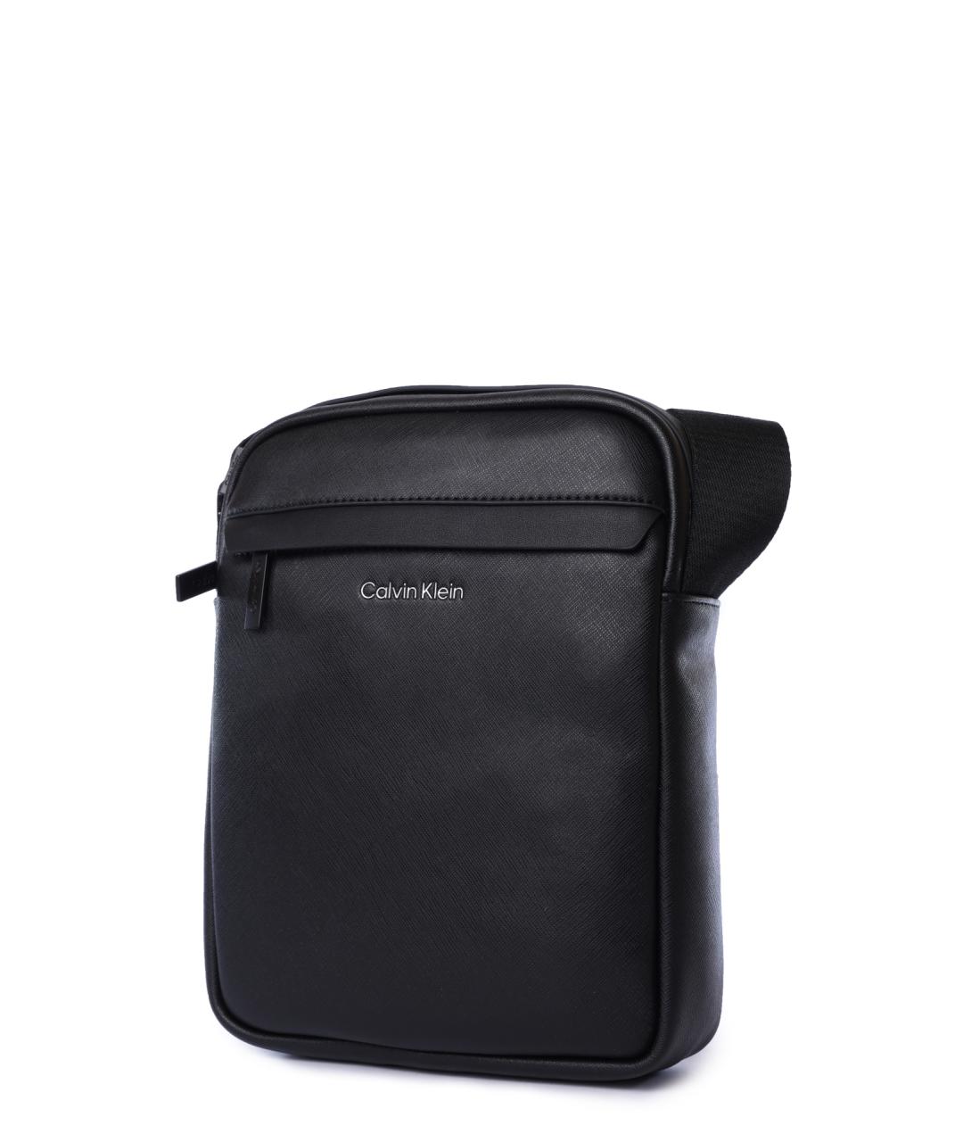 CALVIN KLEIN Черная сумка на плечо, фото 2