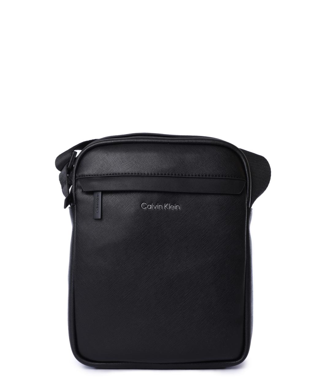 CALVIN KLEIN Черная сумка на плечо, фото 1