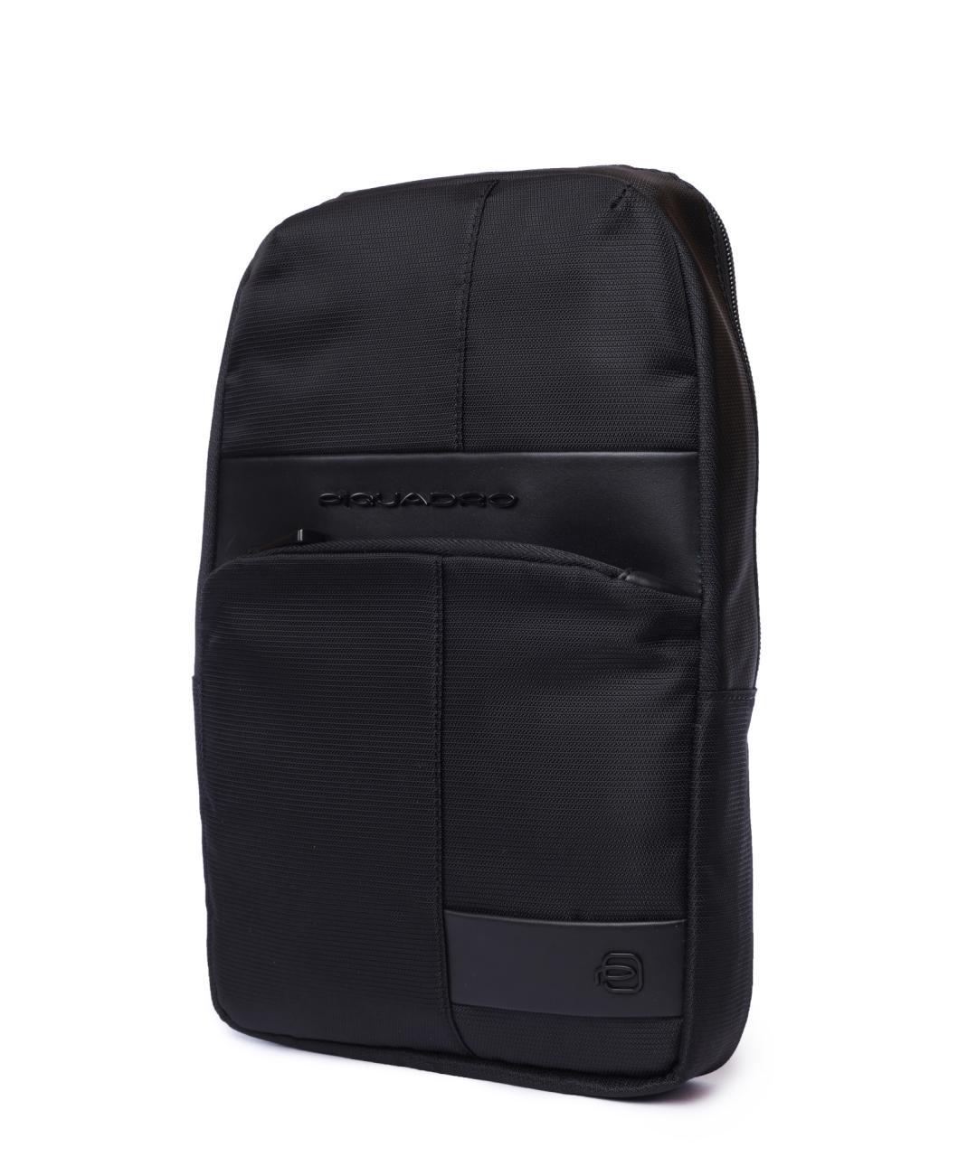 PIQUADRO Черная сумка на плечо, фото 2