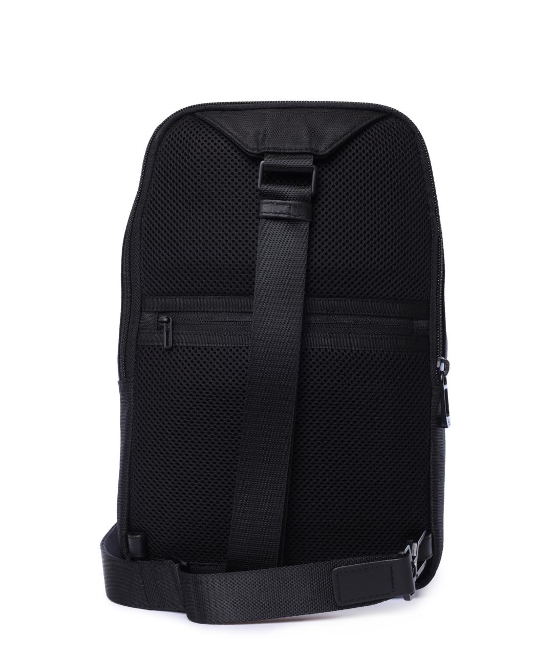 PIQUADRO Черная сумка на плечо, фото 4