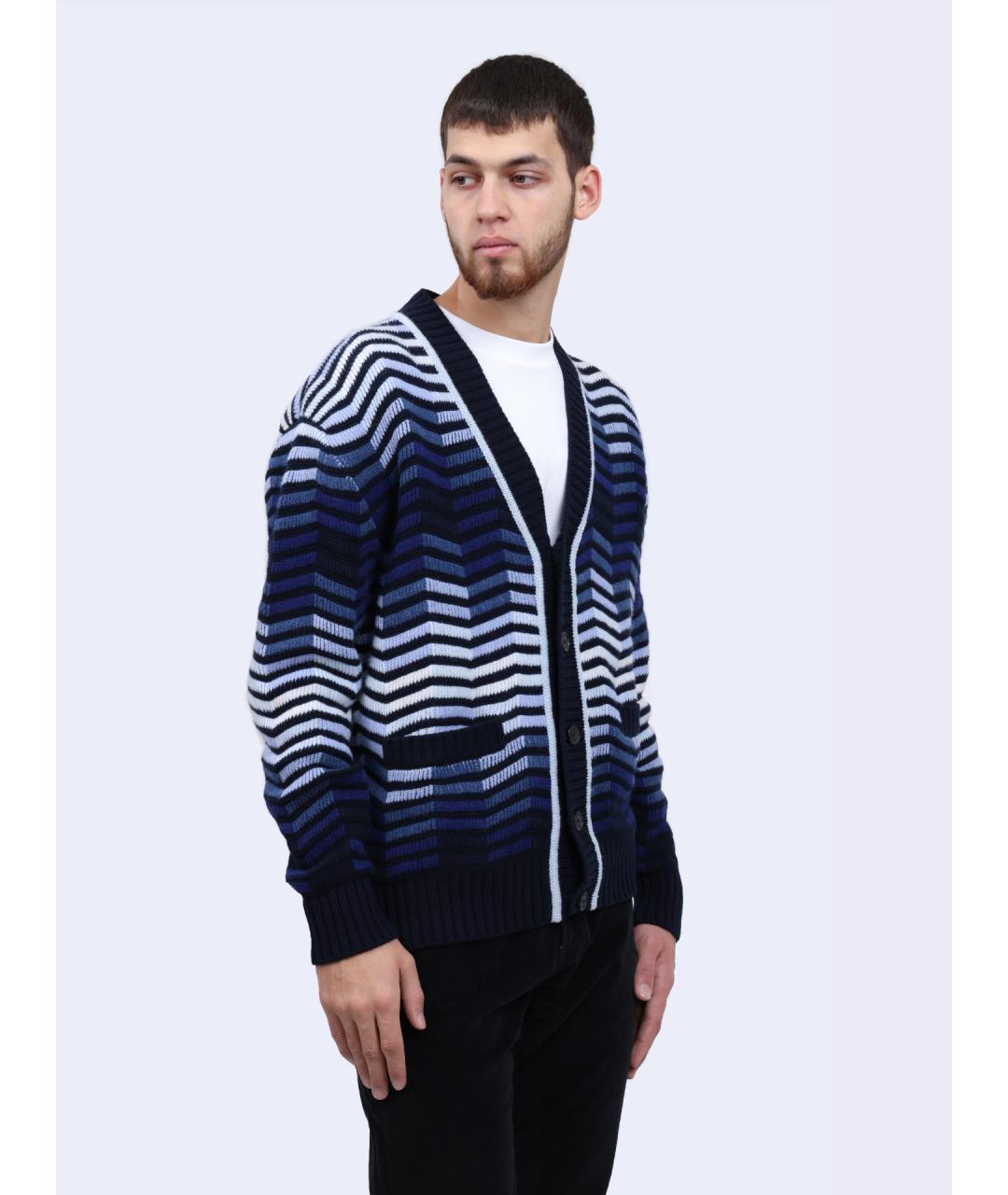 MISSONI Синий хлопковый джемпер / свитер, фото 3