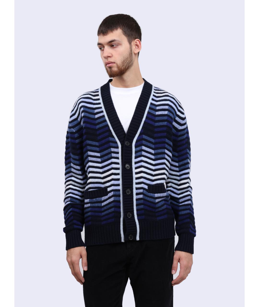 MISSONI Синий хлопковый джемпер / свитер, фото 6