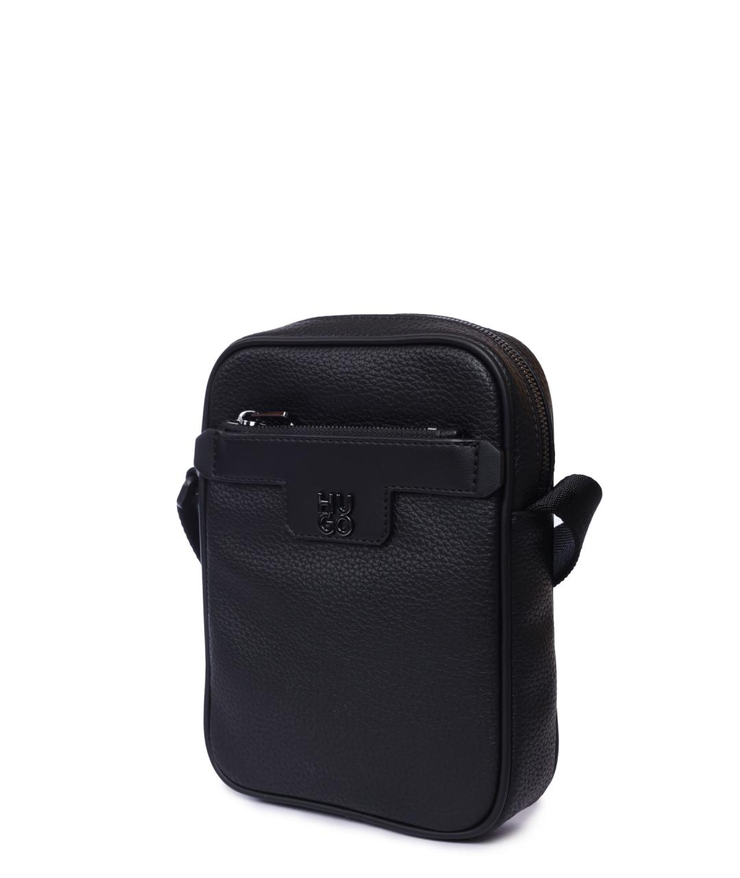 HUGO Черная сумка на плечо, фото 2