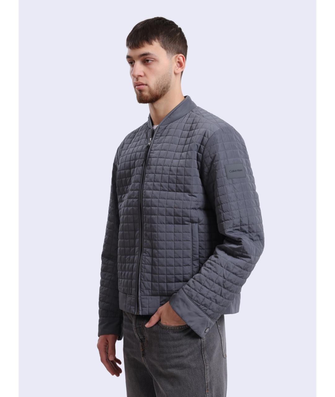 CALVIN KLEIN Серая куртка, фото 3
