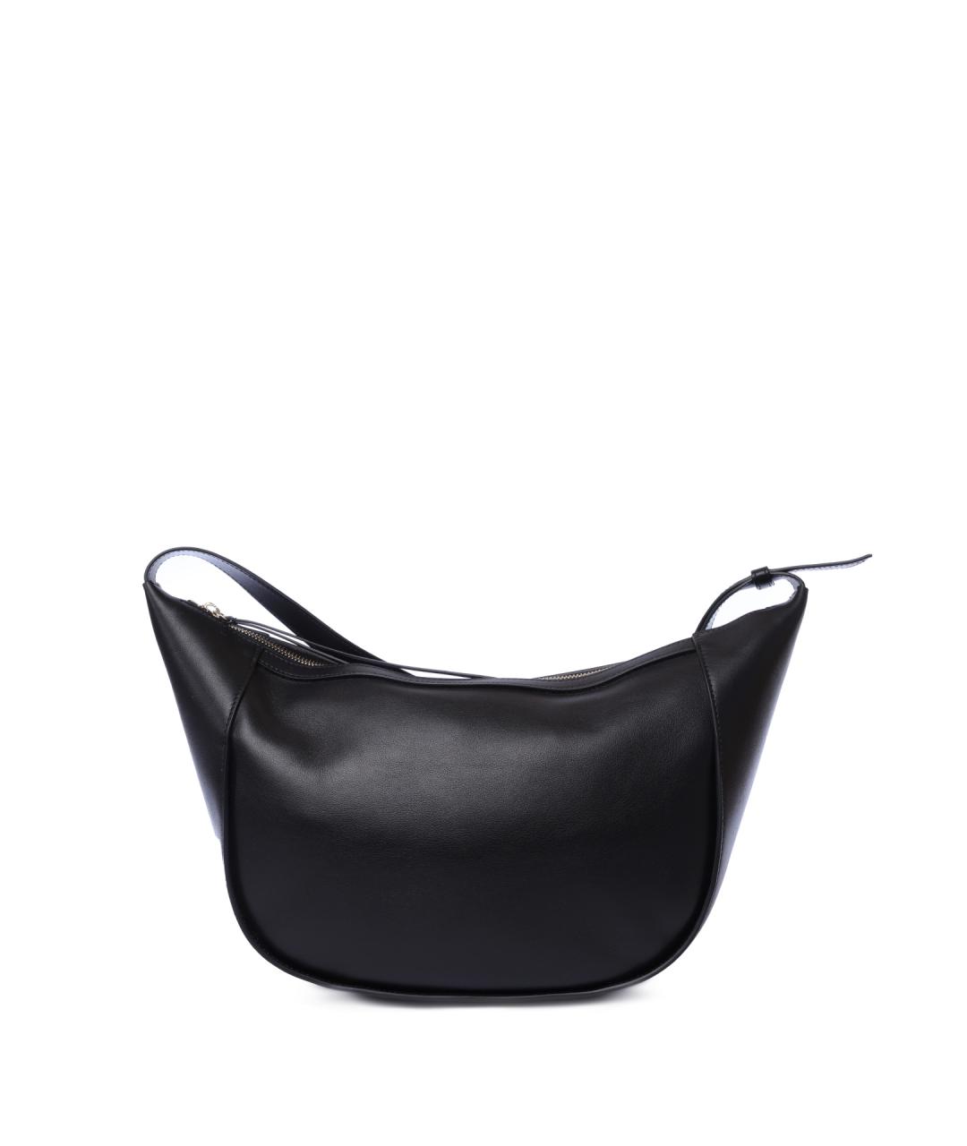 WANDLER Черная кожаная сумка через плечо, фото 5