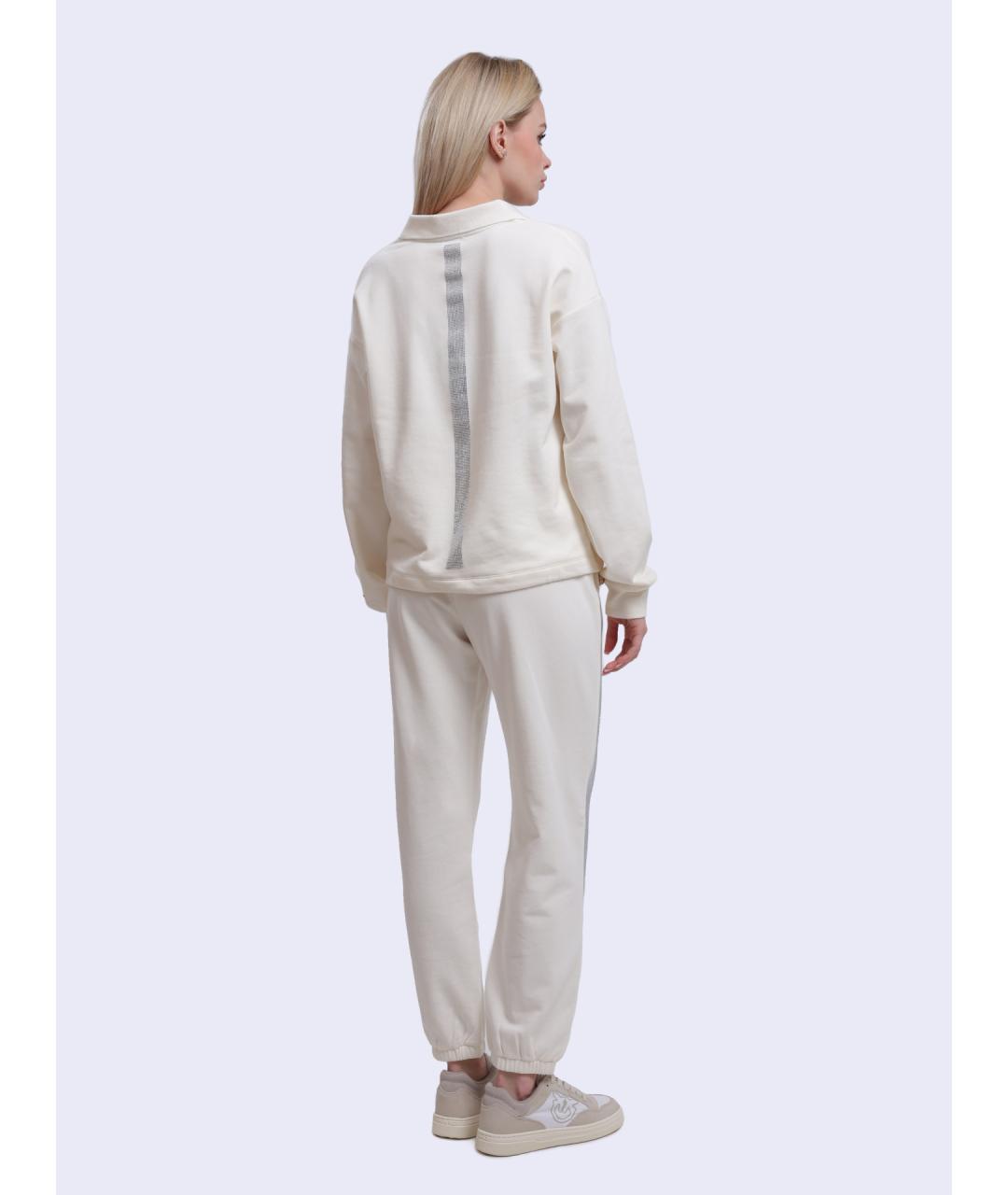 LIU JO Белый джемпер / свитер, фото 5