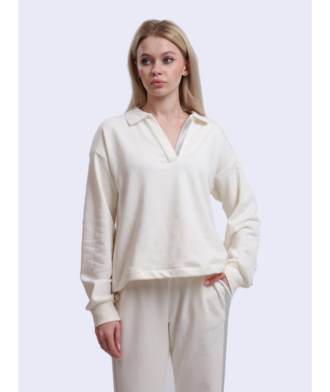 LIU JO Белый джемпер / свитер, фото 6