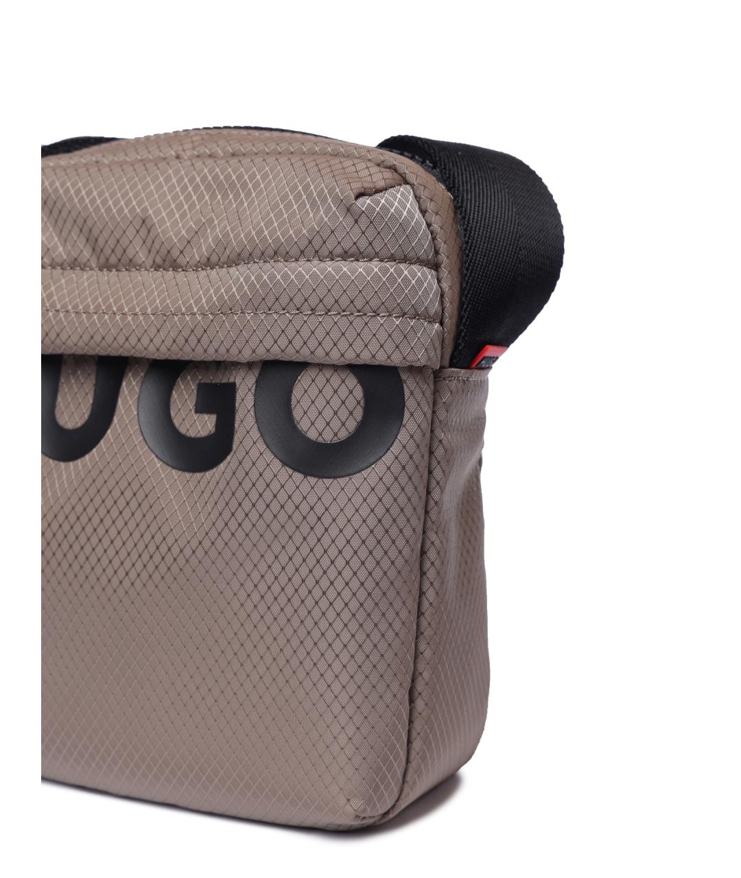 HUGO Бежевая сумка на плечо, фото 3