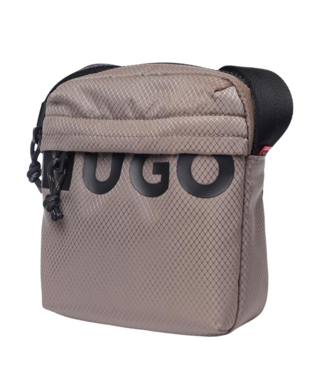 HUGO Бежевая сумка на плечо, фото 2
