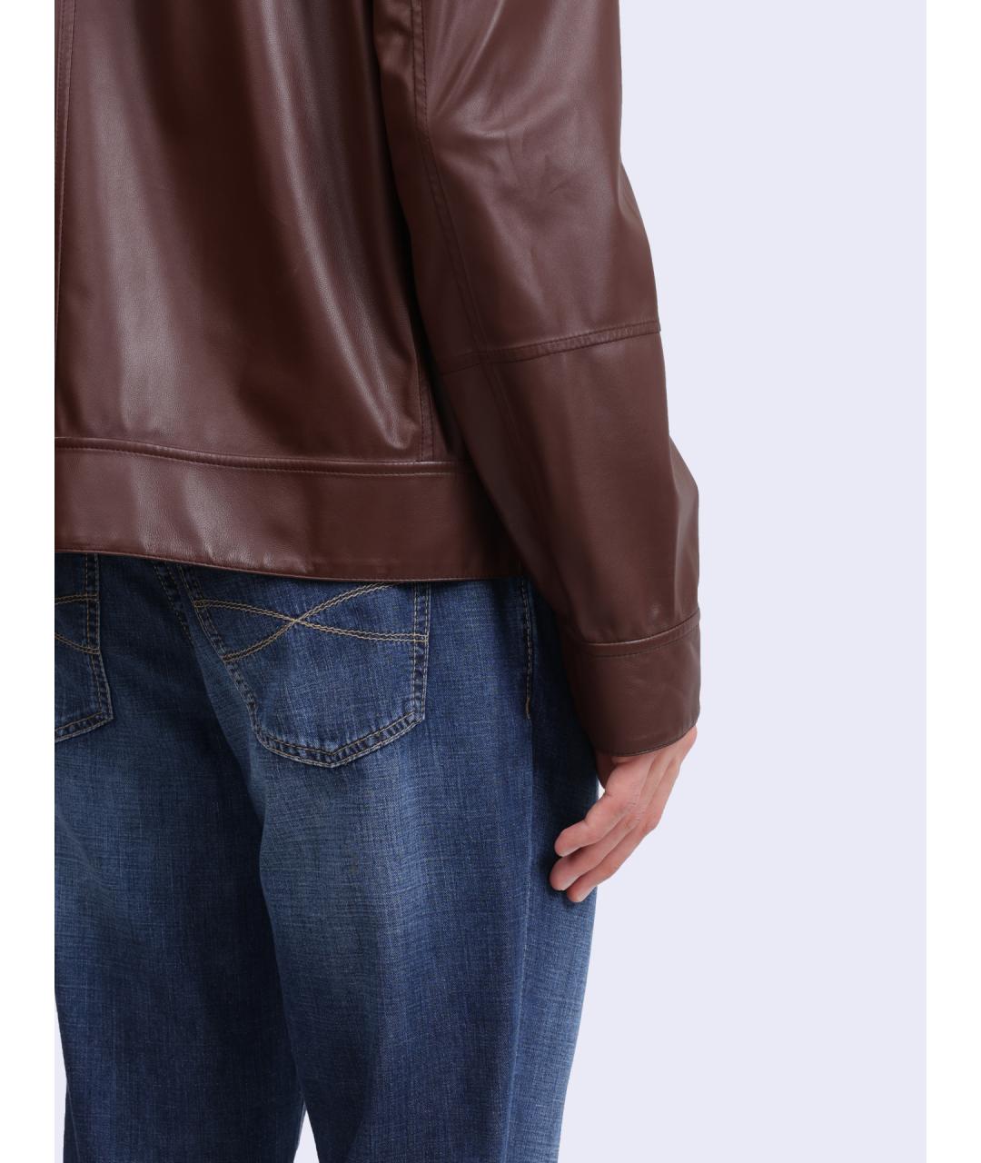 BRUNELLO CUCINELLI Мульти кожаная куртка, фото 6